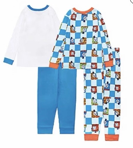 Kleinkind Jungen Thomas und seine Freunde Rundhals Langarm 4-teilig Pyjama Sets - Bild 2 von 6