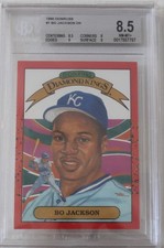 Bo Jackson 1990 Donruss Diamond King #1 BGS 8.5