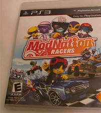 ModNation Racers Sony PlayStation 3 PS3 Complete Case Manual Disc