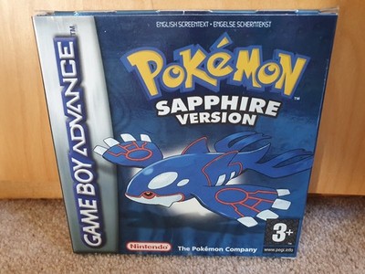 Pokemon Saphir Version Gameboy Advance Nintendo mit Anleitung - LESEN
