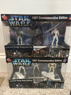 STAR WARS 1997 COMMEMORATIVE EDITION LIMITED HONG KONG HEROES AND VILLAINS