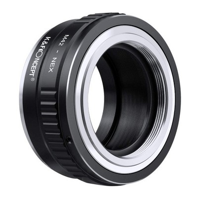 K&F Concept Lens Mount Adapter Compatible with M42 to M42-NEX, M42-NEX 