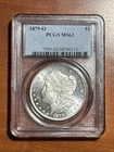 1879-O Morgan Silver Dollar $1 - PCGS MS62