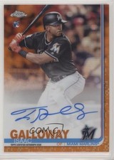 2019 Topps Chrome Rookie Orange Refractor 7/25 Isaac Galloway #RA-IG Auto 1s6