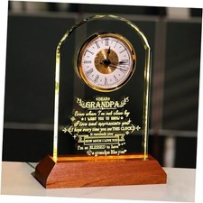 Gifts for Grandpa on Birthday, Father's Day - Glass Grandpa Grandpa Gifts