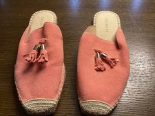 Talbot’s Espadrilles Peach Slides Size 8 1/2