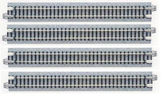 Kato 20-010 Unitrack (S186) Straight Track 186mm 4pcs N Gauge