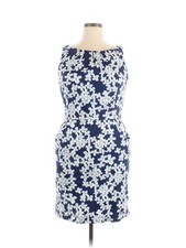 Chaps Women Blue Cocktail Dress 15