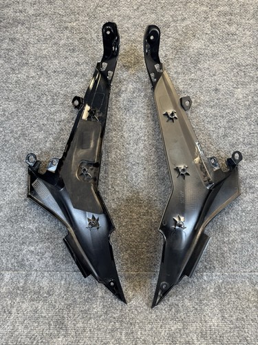 OEM Kawasaki 36001-0651 + Aftermarket Side Fairings 2017-2024 Ninja 650 Z650 - Picture 2 of 9