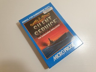 Silent Service (SEALED) Micro Prose Commodore Amiga 💾🟦
