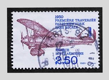 FRANCE 1980 - PA 53 TRAVERSÉE PARIS NEW-YORK - OBLITÉRÉ