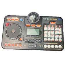 VTech Kidi Star DJ Mixer Sound Mixing Music Maker w/ Party Lights Tested
