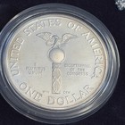 Two Congressional Coins Set COA Silver Dollar & Clad Half — photo 6