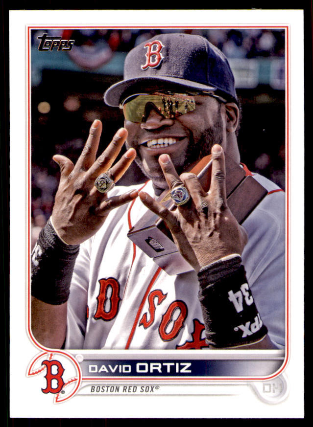 2022 Topps Update #US22 David Ortiz SP Variation