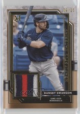 2021 Museum Collection Meaningful Material Relics Gold 9/25 Dansby Swanson qf6