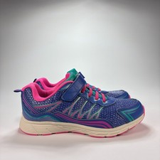 Danskin Now Blue Pink Hook  Loop Lace Up Shoes GGDN270DP001 Youth Girls Size 5