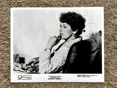 BEYOND THERAPY Original 1987 HOLLYWOOD PORTRAIT Movie Film Photo GLENDA JACKSON
