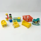 Vintage Fisher Price Little People | Nursery Set | #0761 | No Box | Complete