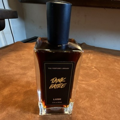 Lush Tank Battle Perfume Spray 3.3 fl oz (100 ml) Regular Size Vegan Pine
