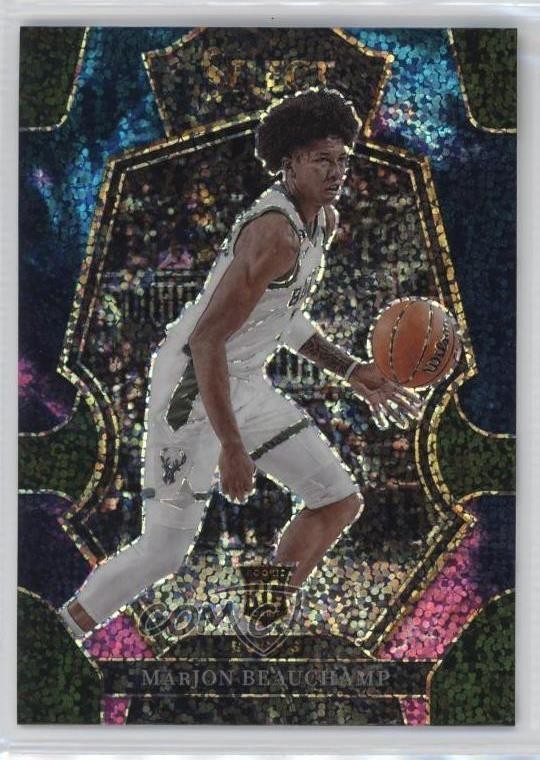 2022-23 Panini Select Premier Level Cosmic Prizm MarJon Beauchamp Rookie RC 11ye