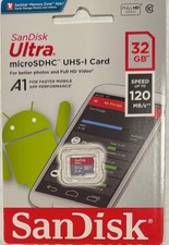 SanDisk 32GB micro SD HC SDHC UHS-I New