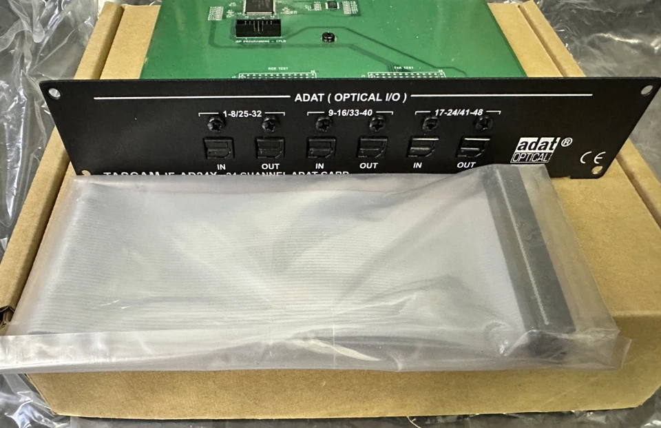 TASCAM IF-AD24X | ADAT 24 channel Digital Audio Interface Card for Tascam X48 - Image 3 of 4