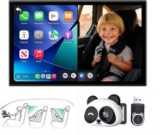 Baby Car Monitor Camera Wireless for CarPlay, HD Night Vision 150 Wide Angle