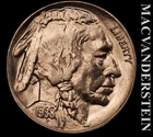 1938-D Buffalo Nickel - Choice Gem Brilliant Uncirculated++++  Lustrous  #L7428