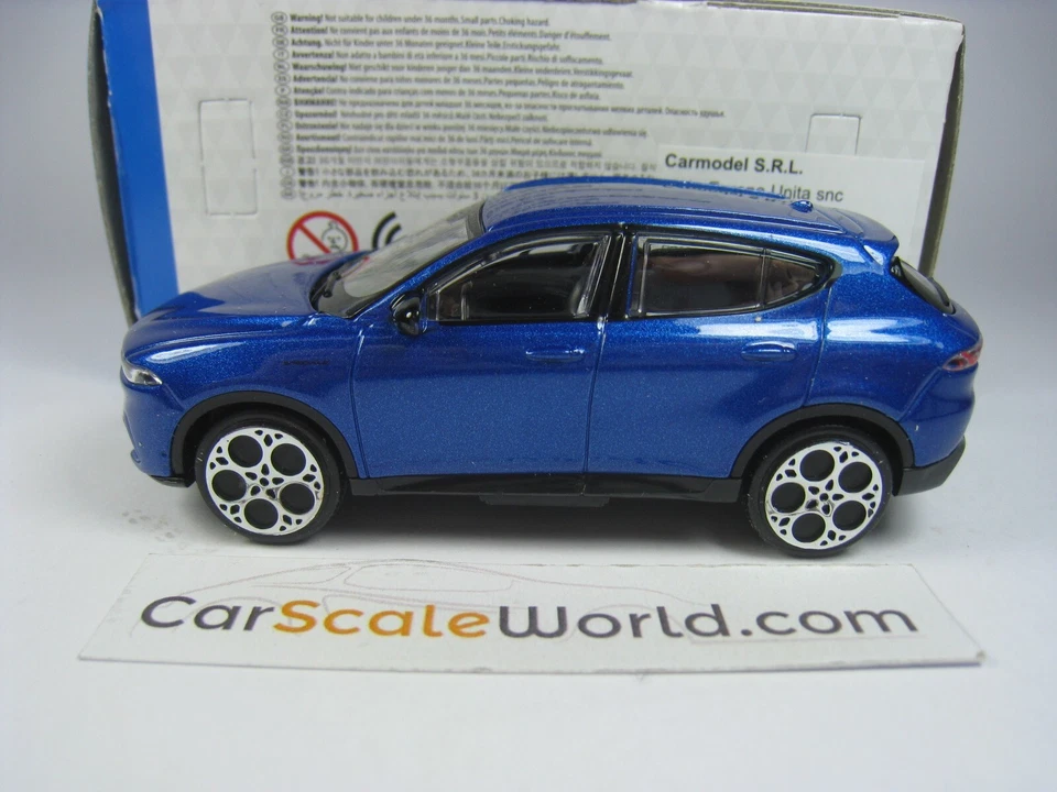 ALFA ROMEO TONALE 1/43 BBURAGO (BLUE) - Imagen 2 de 3