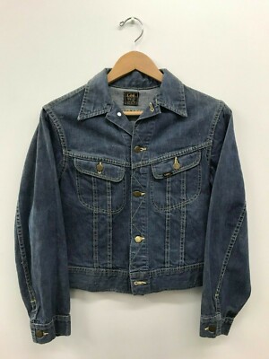 ジャケット・アウター LEE vintage jacket Vintage Lee Riders 101-J Dark Wash Jean Jacket 42 REG Union