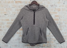 Lululemon Fleece  Thank You Pullover 1/4 Zip Sweatshirt Hoodie Size 8