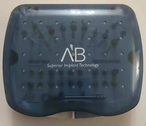 AB TKM-SD Medium organized surgical kit with STEP drills