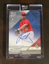 2018 TOPPS NOW #OD-370B JACK FLAHERTY (RC) ROAD TO OPENING DAY AUTO # 43/49