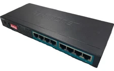 TRENDnet 8-Port Gigabit Long Range Poe+ Switch TPE-LG80 65W Poe Ethernet