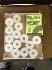(14) 38mm Perfect Print Cash Register Paper Rolls 