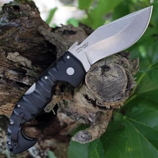 Cold Steel ™ Spartan Lockback Black Folding AUS-10A Stainless Pocket Knife 21ST