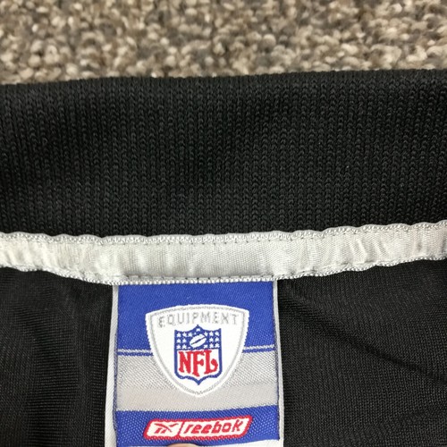 Vintage Charles Woodson Oakland Raiders Jersey Reebok Black White Mens Large - Picture 5 of 13