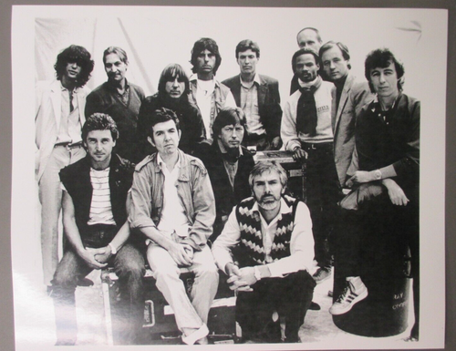 Arms Konzert schwarz & weiß 8 x 10 Hochglanz Promo Foto Jimmy Page, Clapton, Beck!