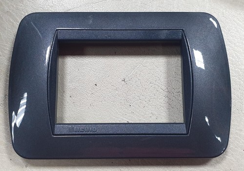 PLACCA ORIGINALE BTICINO LIVING INTERNATIONAL L4803 METALLO L4703 LN4703 TICINO - Imagen 15 de 16
