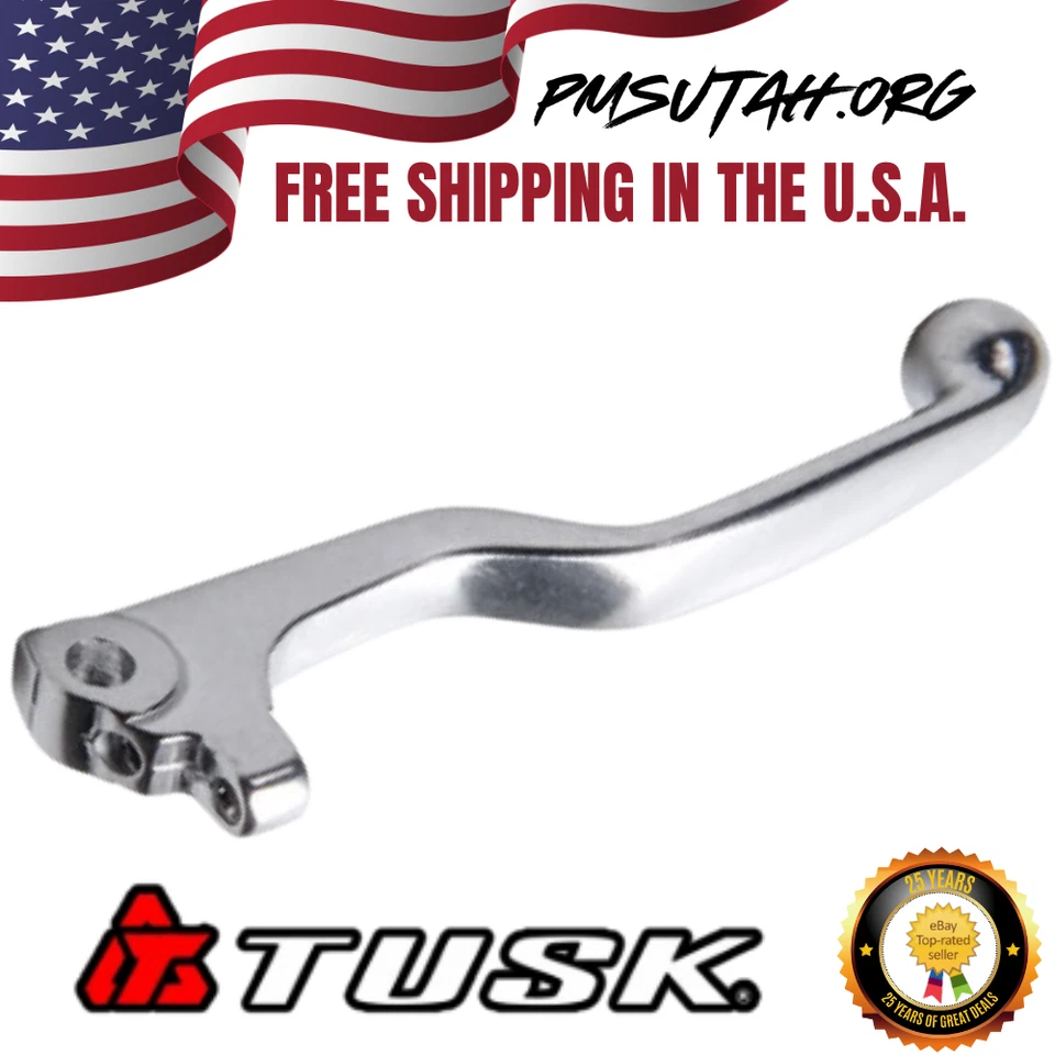 Palanca de freno derecha Tusk 2003-2009 Suzuki DR-Z 125L DR-Z125L plata pulida derecha Foto 3 de 3