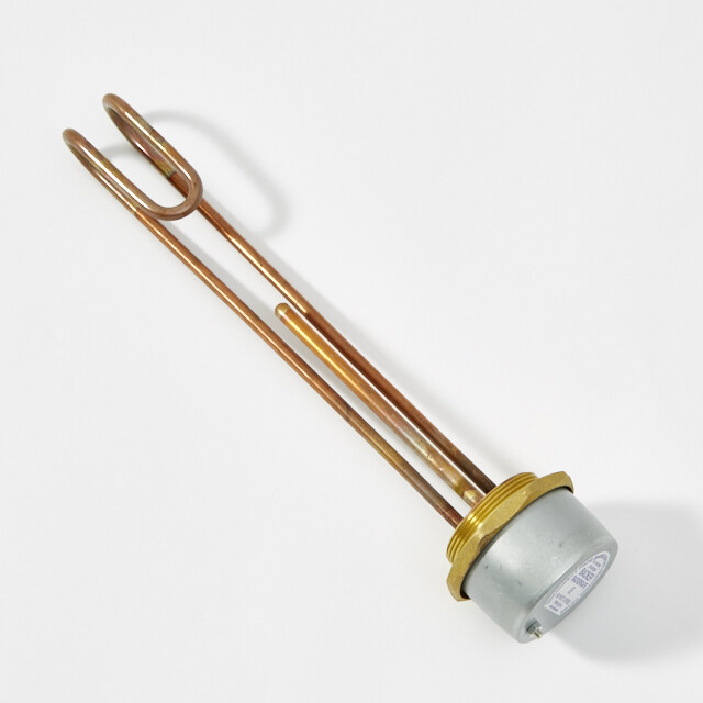 Backer 09193VS Copper Immersion Heater with Safety Thermostat - 14""