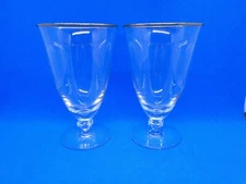 Tiffin Strausbourg Iced Tea Glasses, Set of 2