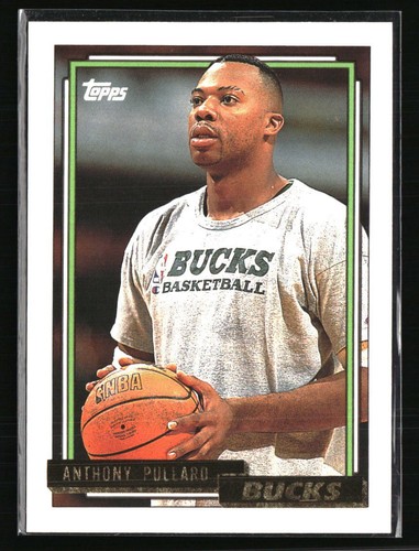 Anthony Pullard 1992 Topps Gold 303 Basketball Card eBay