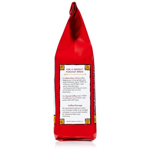 Puroast Low Acid Coffee Gemahlen French Roast, Dark Roast, 2,2 LB - Bild 2 von 11