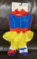 Disney Baby Snow White Princess Outfit Costume Bib, Headband, Socks 0-12m