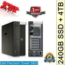 Dell Precision T5810 upto 14-CORE E5-2697v3 upto 64GB DDR4  Configurable Server