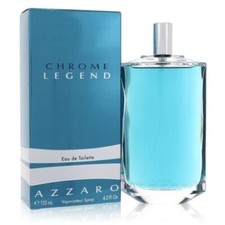 Azzaro Chrome Legend Men 4.2 oz 125 ml Eau De Toilette Spray NIB Sealed