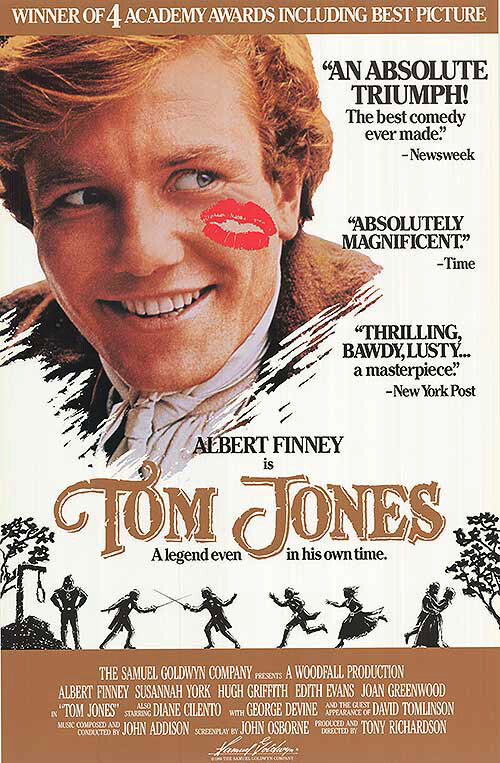 Tom Jones (1989 Re-Release) (Single Sided) Original Movie Poster