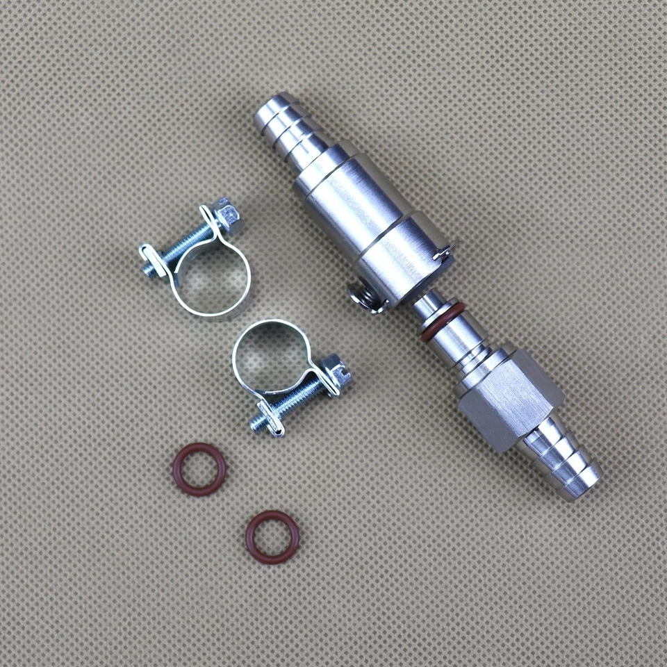 Honda VTX 1800 3/8" Gas Tank Fuel Line Quick Release Disconnect Coupling 1 pair - Image 3 of 4