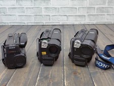 LOT of 3 - SONY 8MM Video Camcorder CCD-TR105 CCD-TR67 CCD-TR87 PARTS